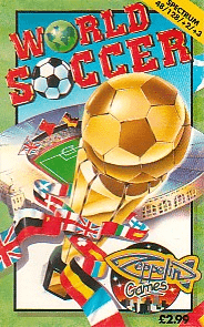 World Soccer ZX Spectrum  box art